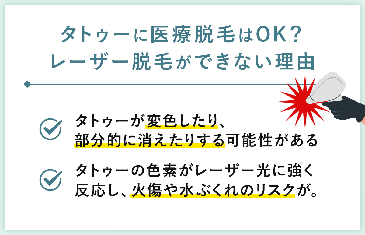 01_タトゥーに医療脱毛はOK?レーザー脱毛ができない理由